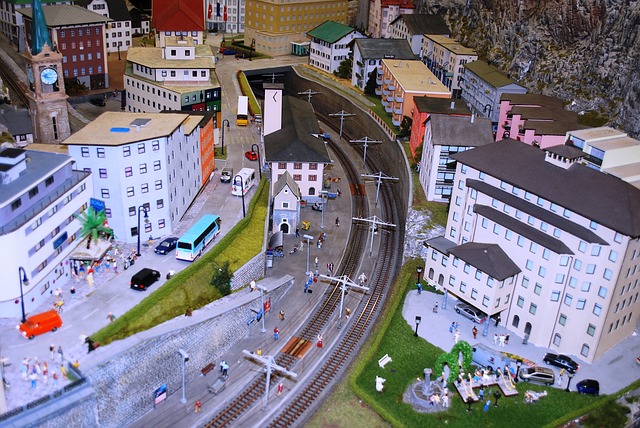 model železnice