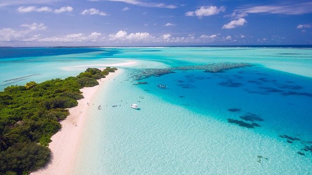 obrázek z Malediv